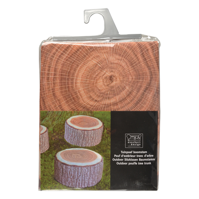 Puff Exterior Tronco de Arbol